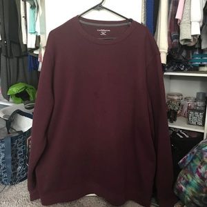 Maroon Croft & Barrow Crewneck